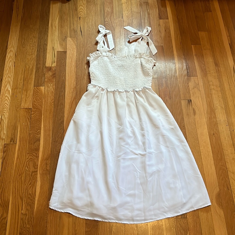 Cute white dress